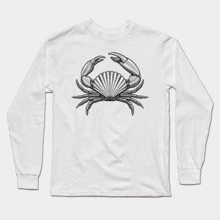 Scallop Crab Long Sleeve T-Shirt